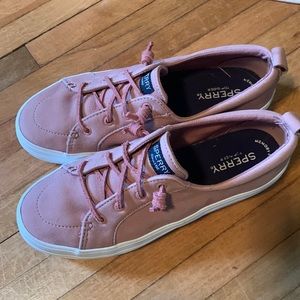 Sperry Women's Crest Vibe Platform Sneaker, Dusty Rose